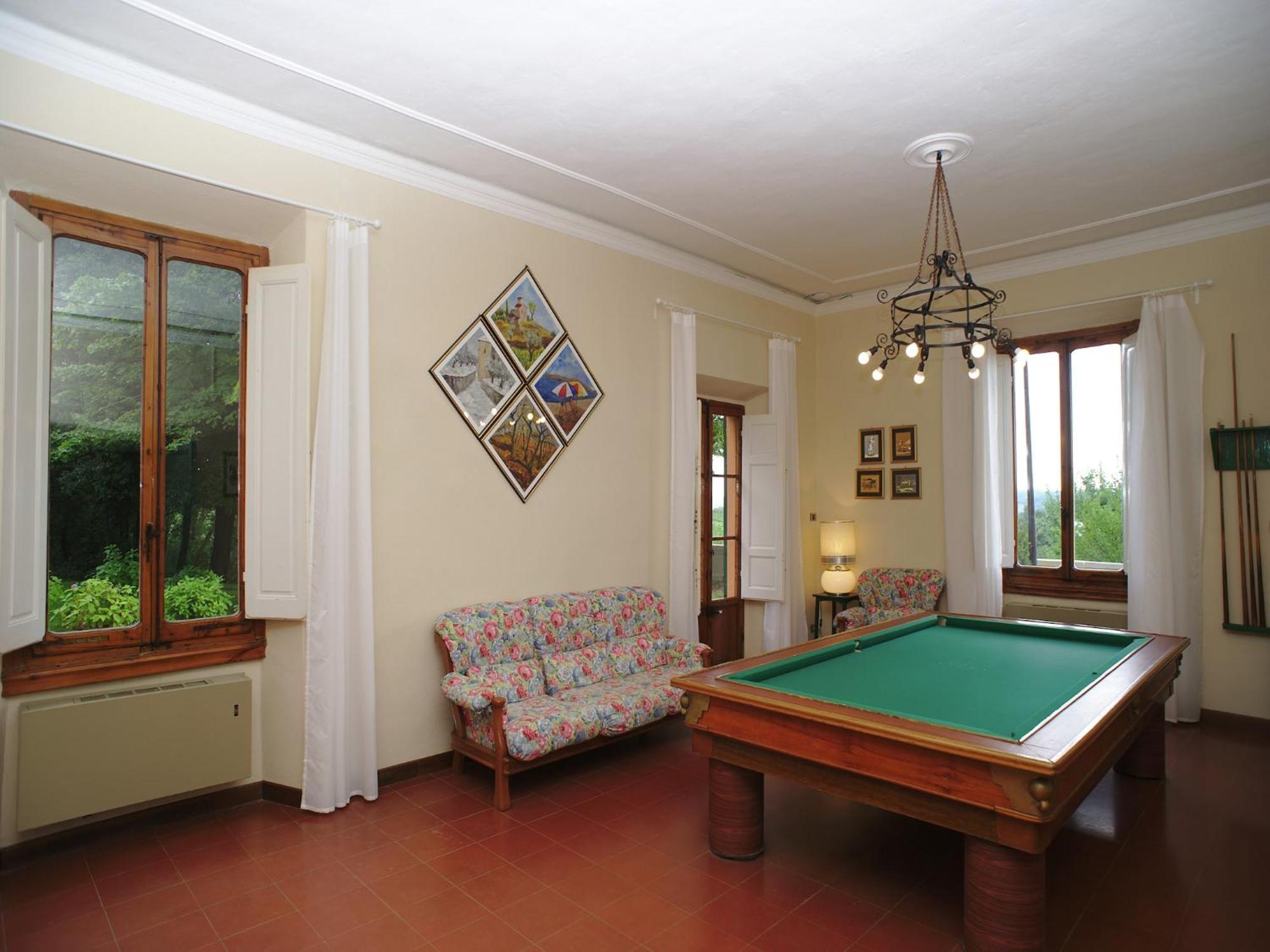 Lovely Holiday Home In Montefiridolfi With Hill View 외부 사진