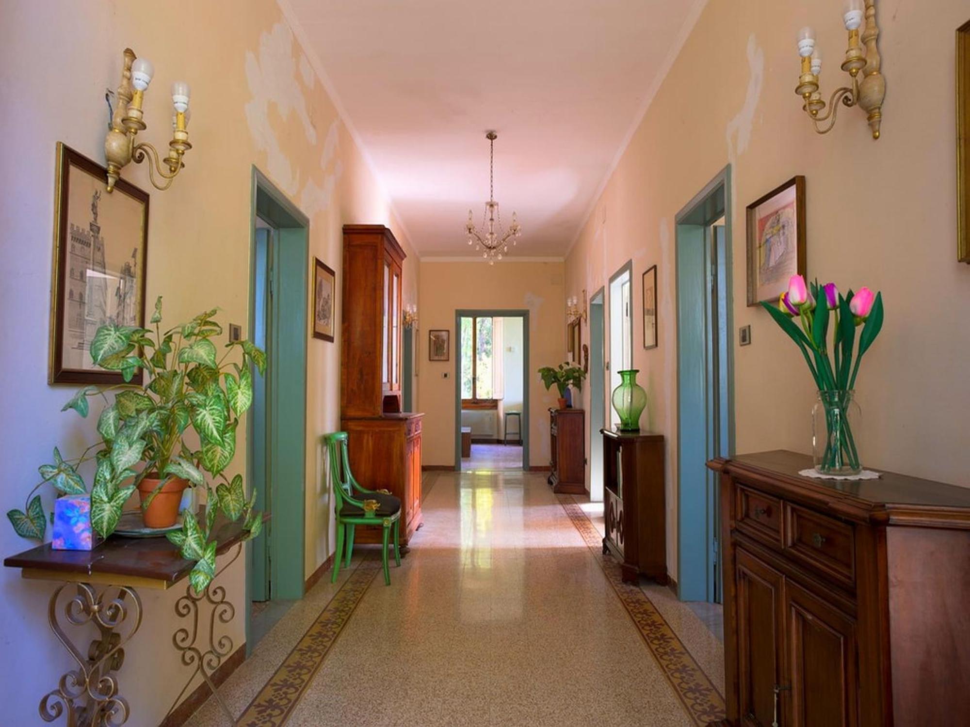 Lovely Holiday Home In Montefiridolfi With Hill View 외부 사진