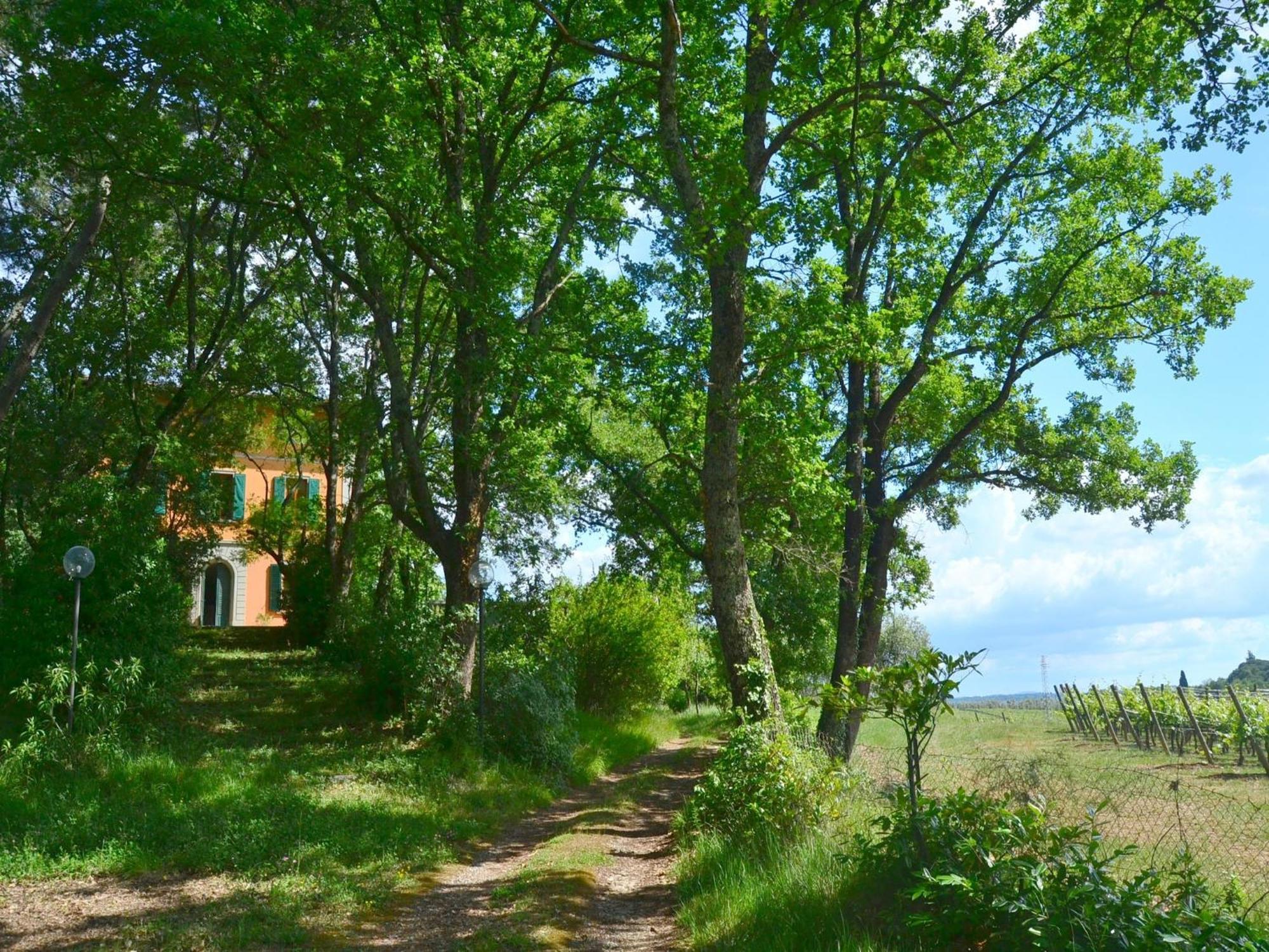 Lovely Holiday Home In Montefiridolfi With Hill View 외부 사진