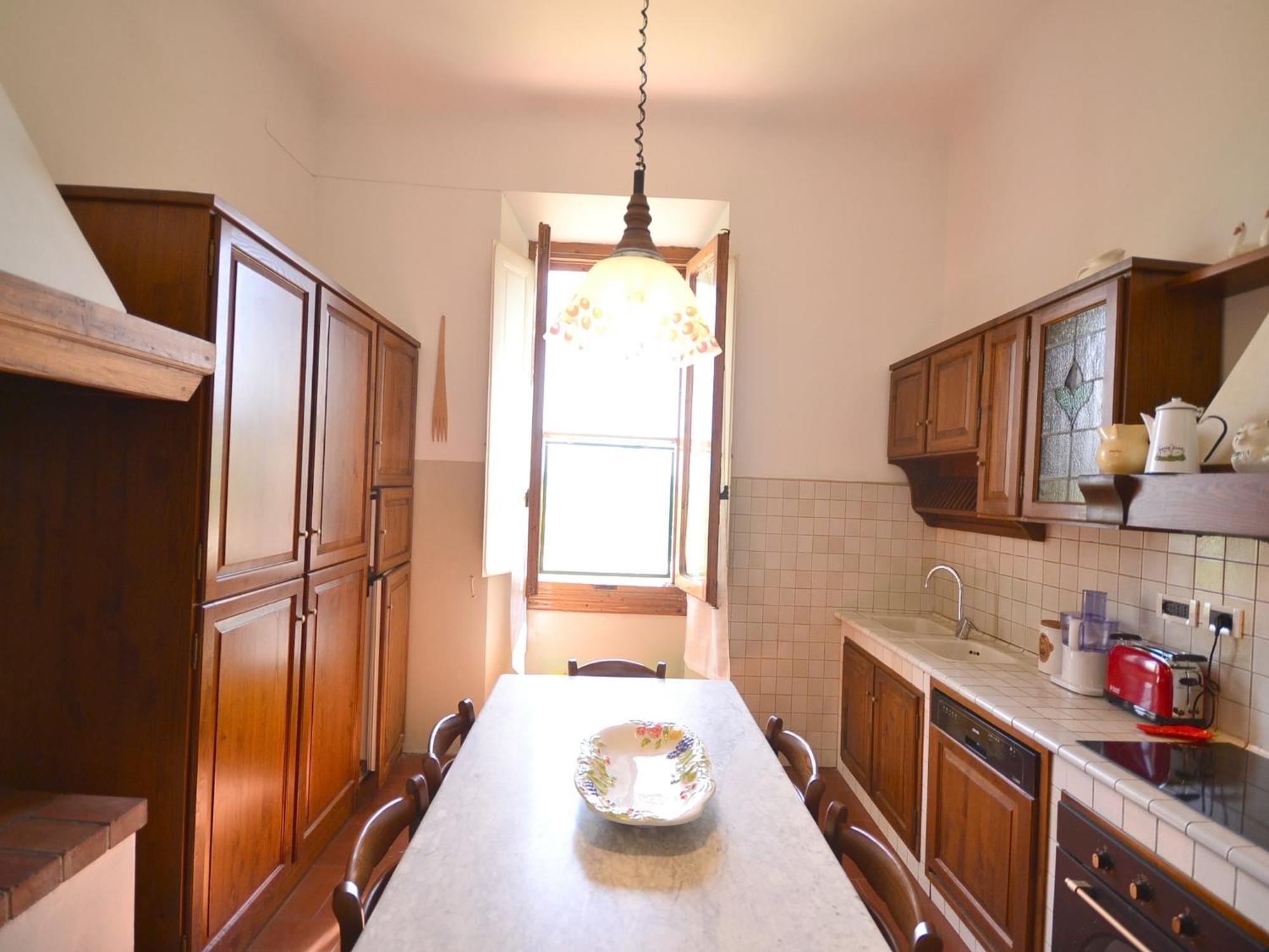 Lovely Holiday Home In Montefiridolfi With Hill View 외부 사진