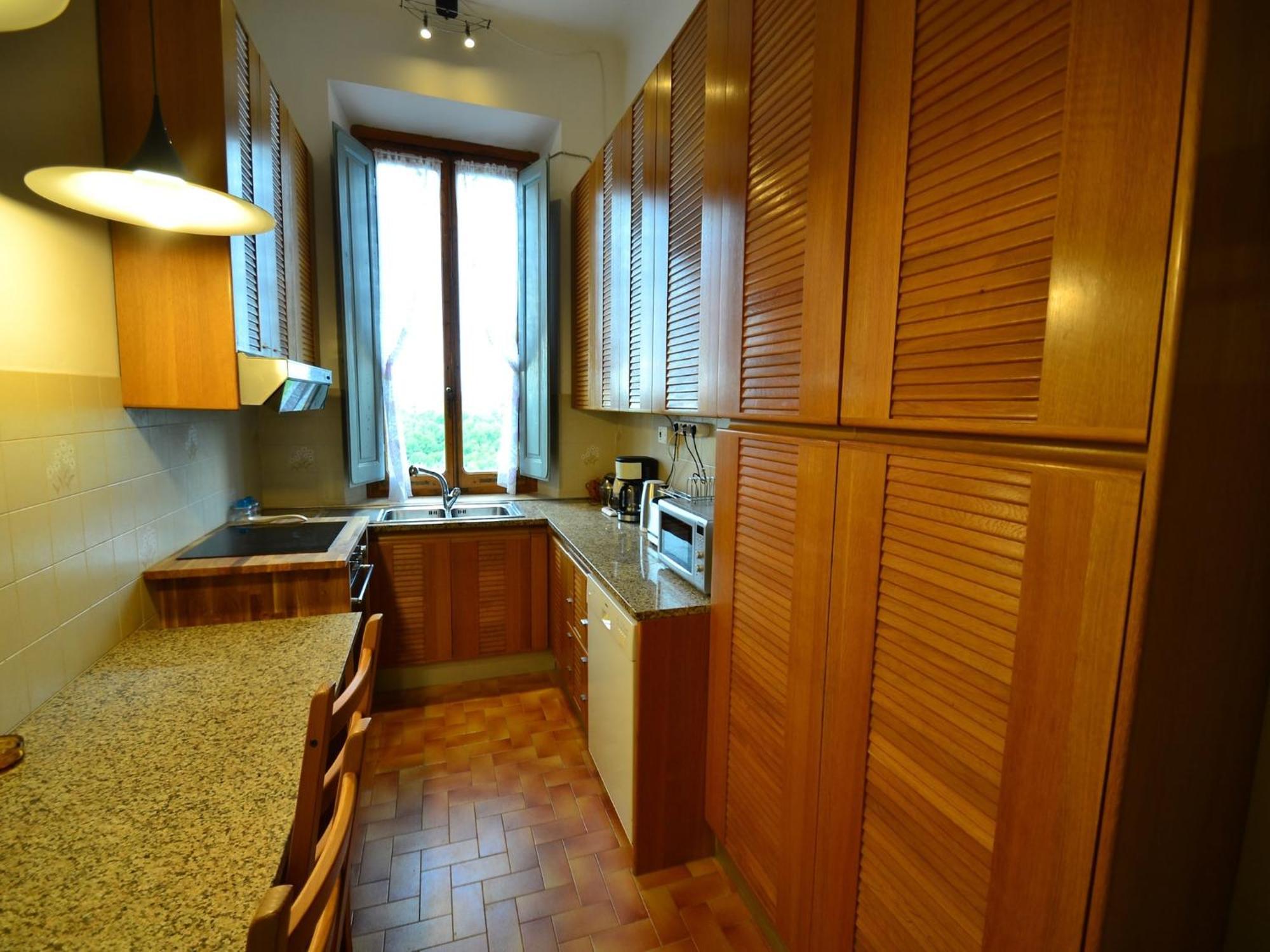 Lovely Holiday Home In Montefiridolfi With Hill View 외부 사진
