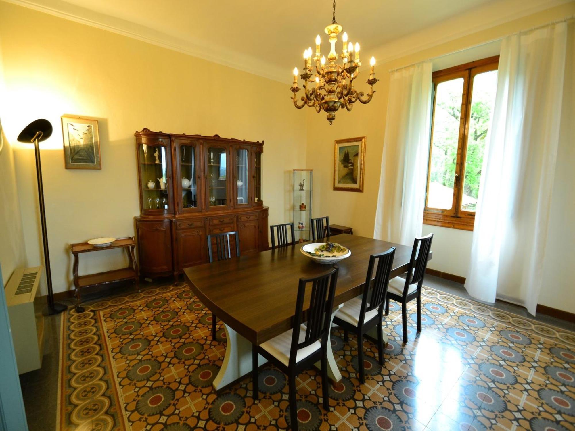 Lovely Holiday Home In Montefiridolfi With Hill View 외부 사진