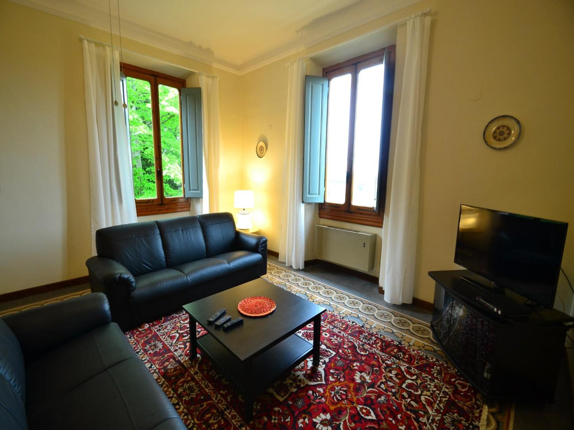 Lovely Holiday Home In Montefiridolfi With Hill View 외부 사진